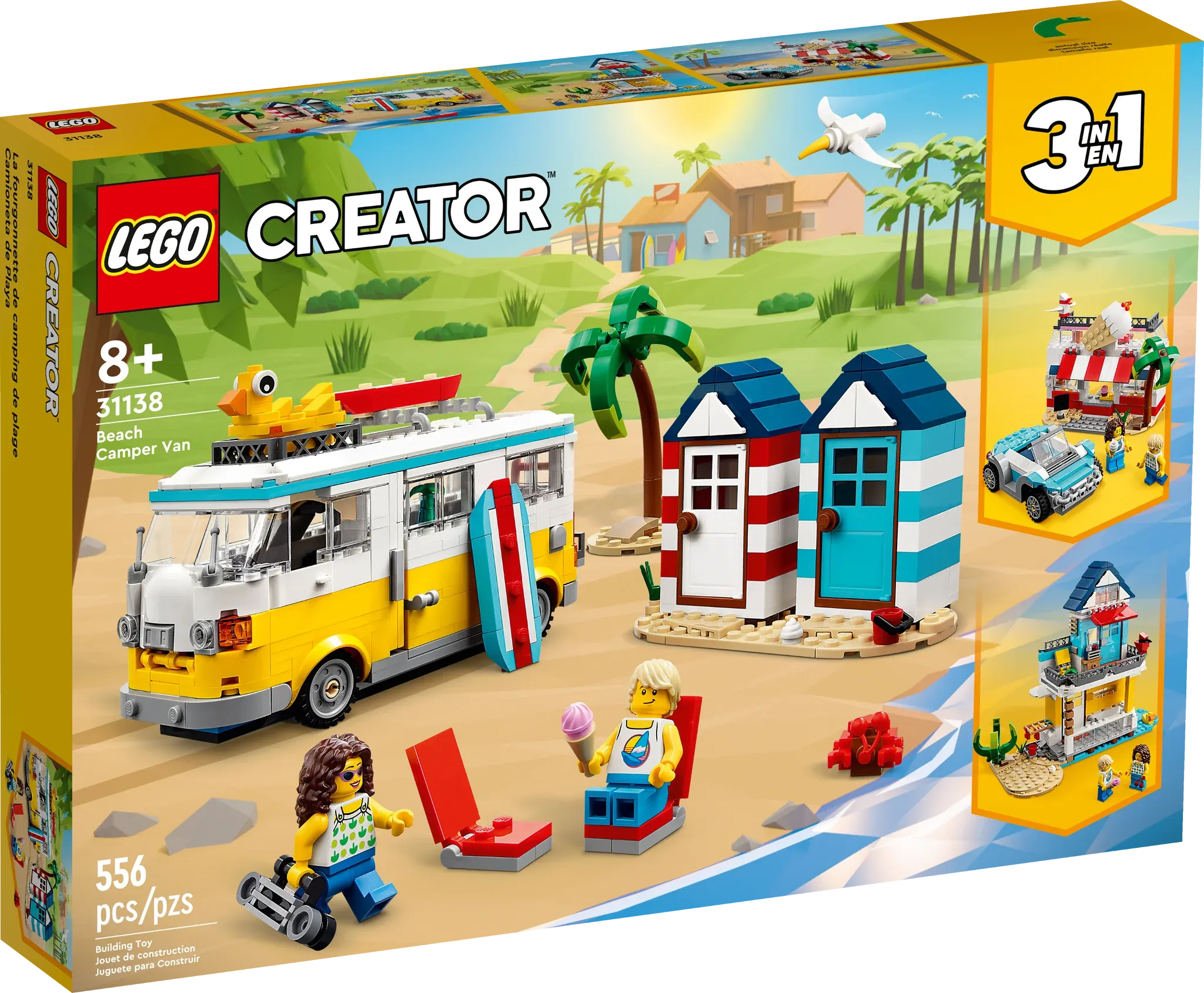 31138 LEGO Creator: Beach Camper Van (Certified Complete)