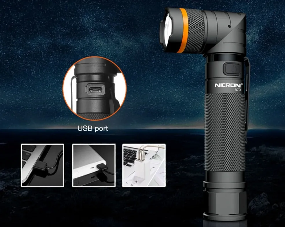 90 Degree LED Flashlight