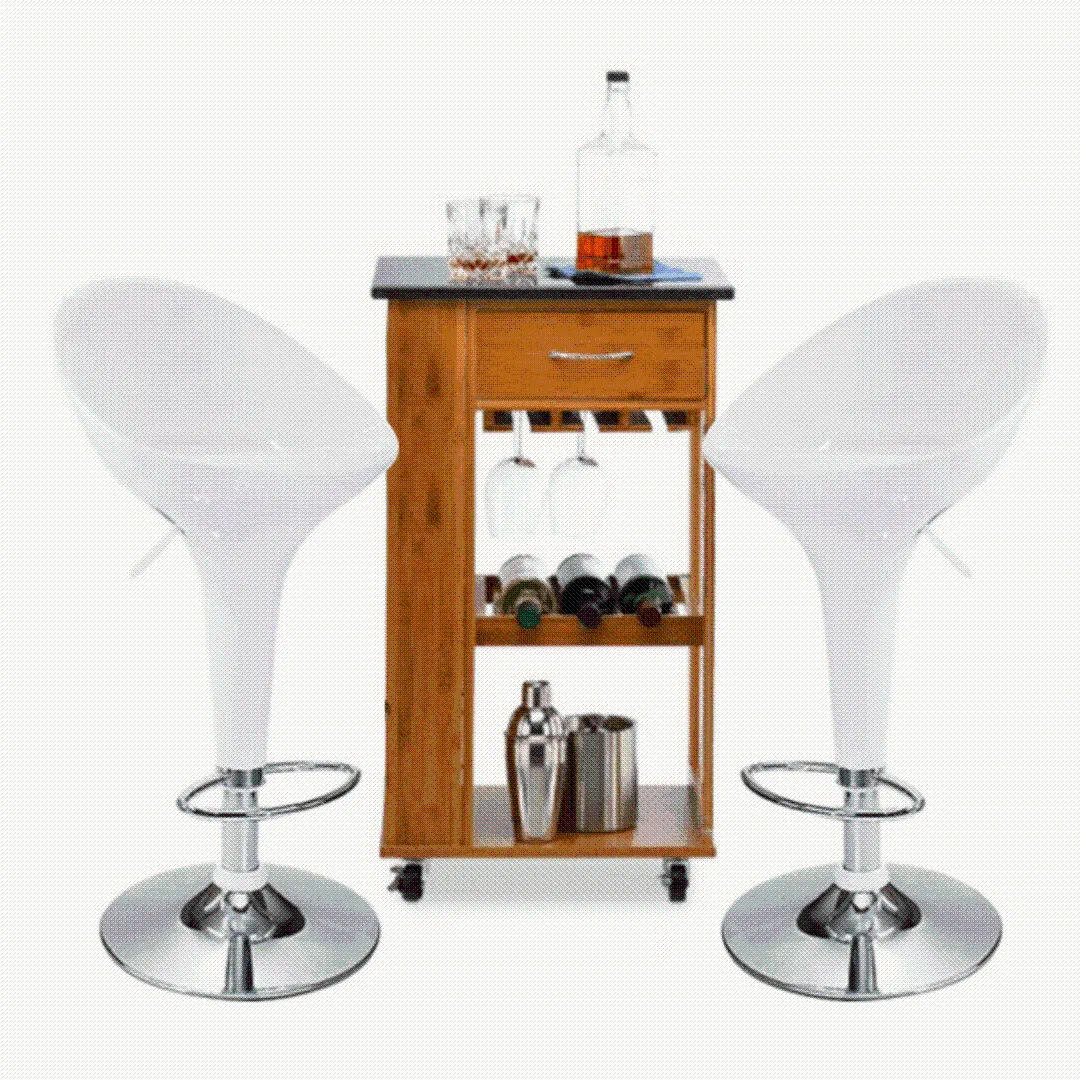 Acrylic Dome Bar Stool (2 stools in one box) - A05