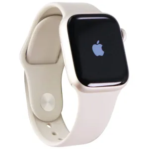 Apple Watch Series 7 (A2475) GPS   Cellular - 41mm Starlight Alu / Star Sp Band