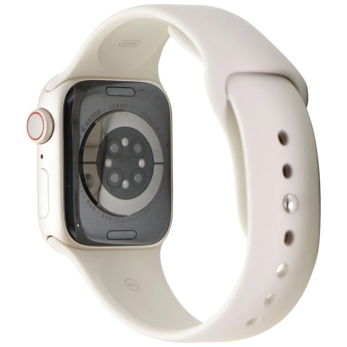 Apple Watch Series 7 (A2475) GPS   Cellular - 41mm Starlight Alu / Star Sp Band