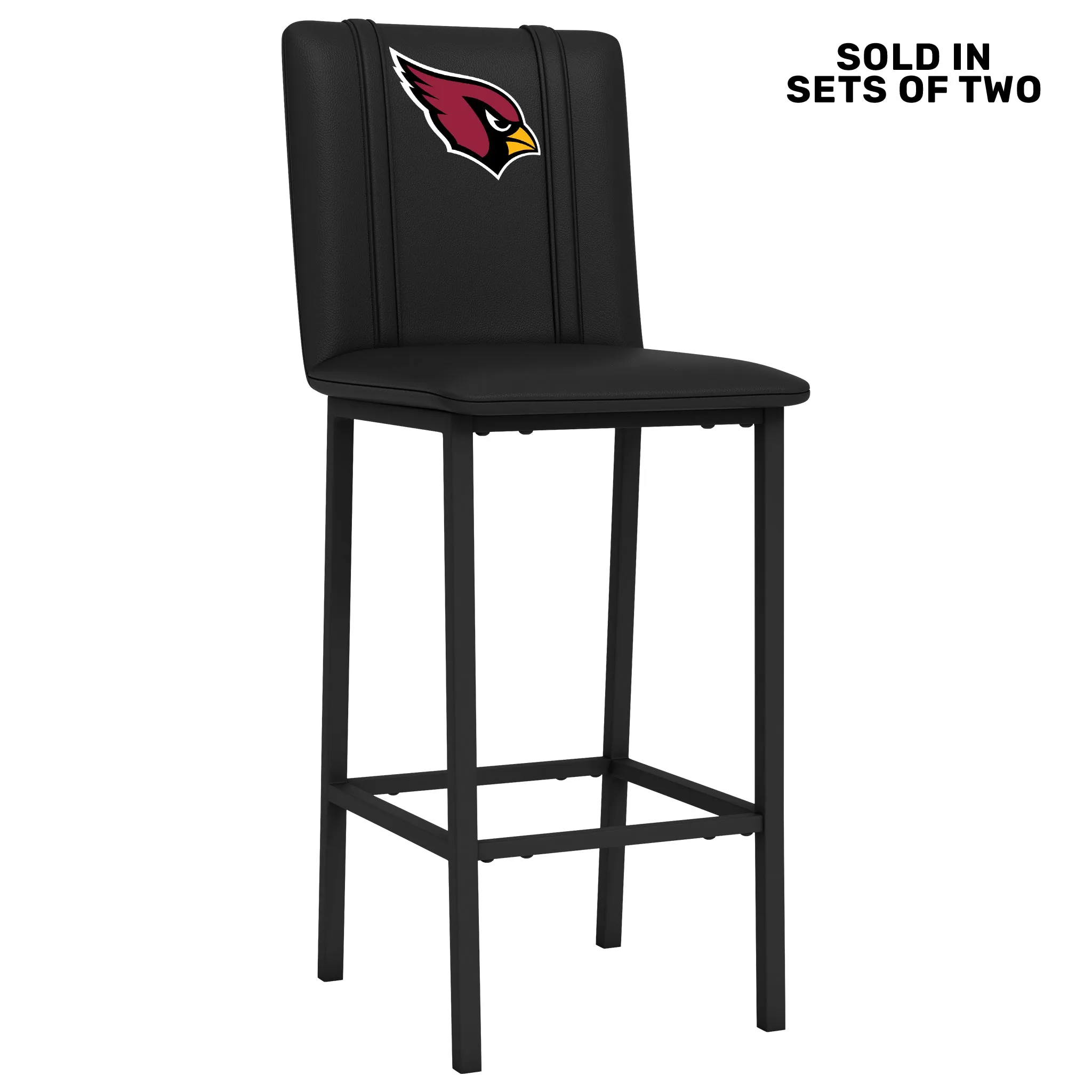 Bar Stool 500 with Arizona Cardinals Primary Logo Set of 2