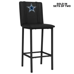 Bar Stool 500 with Dallas Cowboys Primary Logo Set of 2