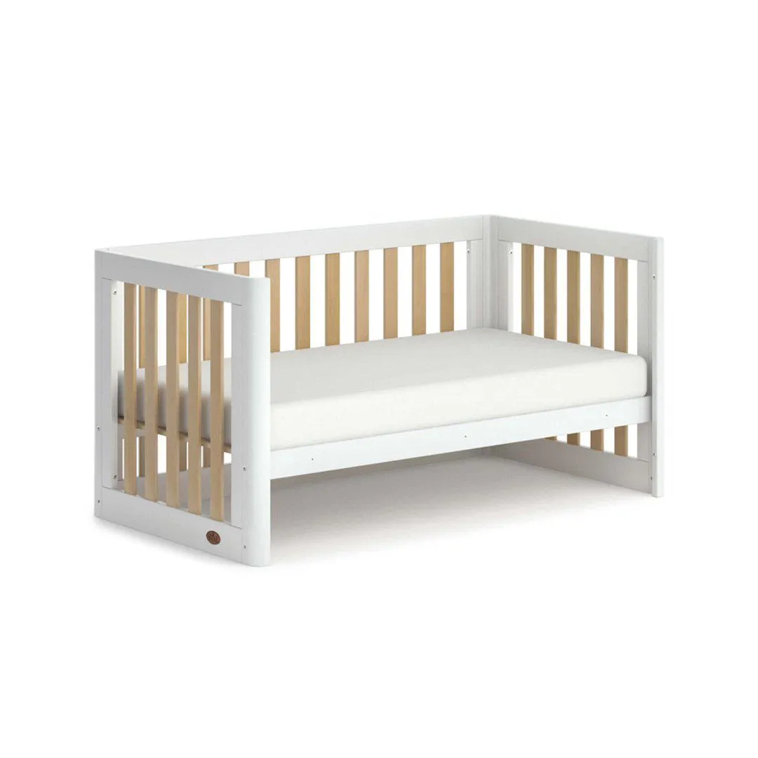 Boori Turin Cot Bed - White   Almond