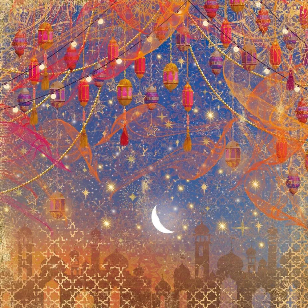 Crafter's Companion Arabian Nights Paper Pad 12"X12" Arabian Nights