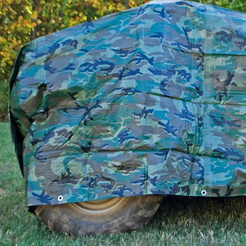 Dize Weathermaster® Brown/Green Poly Tarp