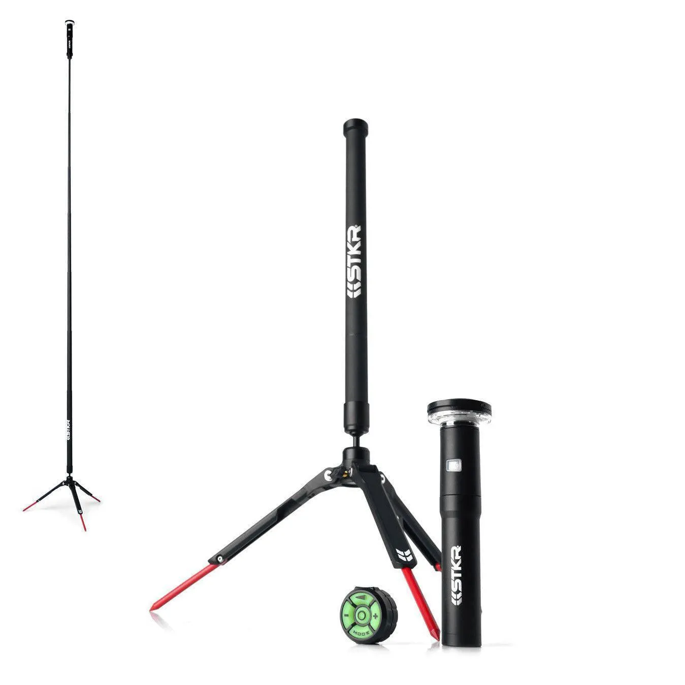 FLi-PRO 8' Telescoping Light with Removeable Flashlight & Wireless Remote