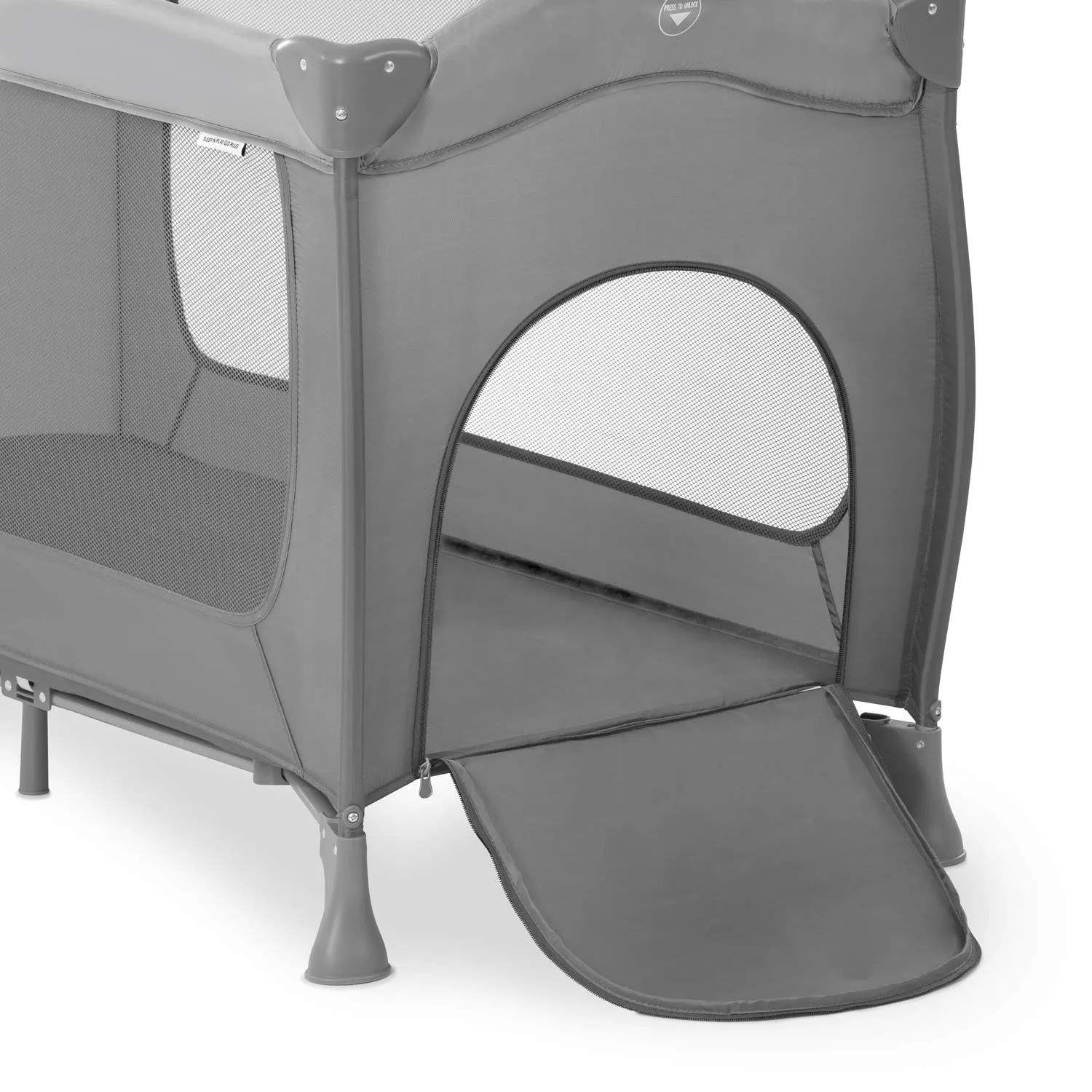 Hauck Sleep N Play Go Plus - Grey (Baby Playard)