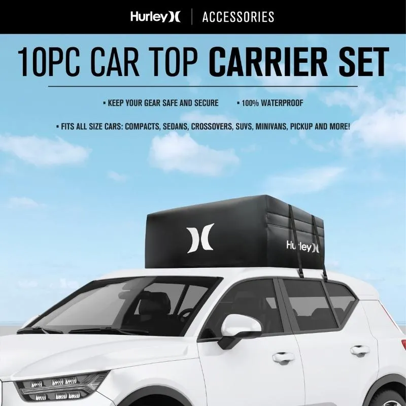 Hurley Car Top Carrier 10cu Feet