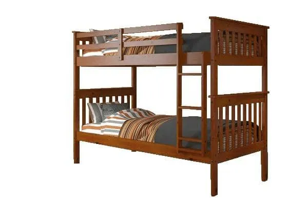 Lucy Espresso Bunk Bed for Girls