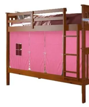 Lucy Espresso Bunk Bed for Girls