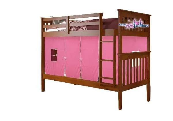 Lucy Espresso Bunk Bed for Girls