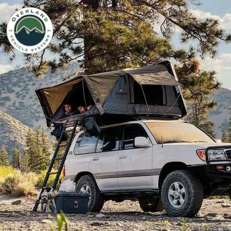 Overland Vehicle Systems Bushveld Hard Shell Roof Top Tent - 18189901