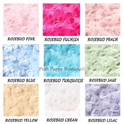 Rosebud Luxury Pet Blankets - Many Colors