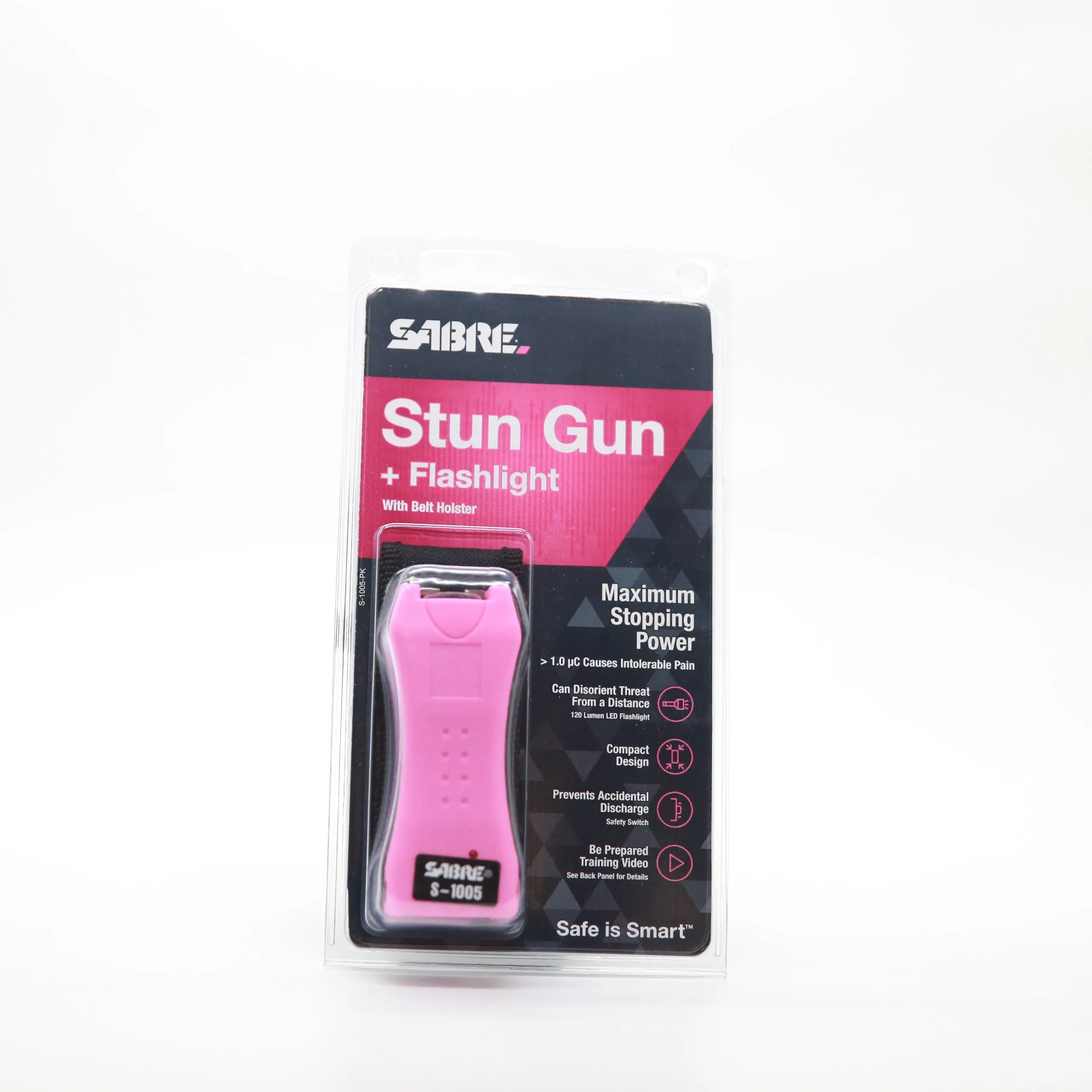 SABRE Stun Gun with Flashlight