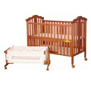 SerenitySprout Baby Cot