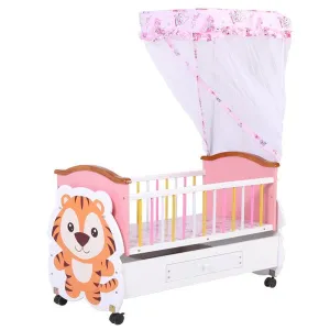 SlumberNest Baby Cot with Drawer