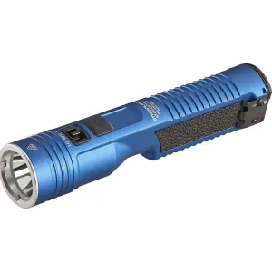 Strion Streamlight 2020 Blue Rechargeable Flashlight, 2000 Lumens