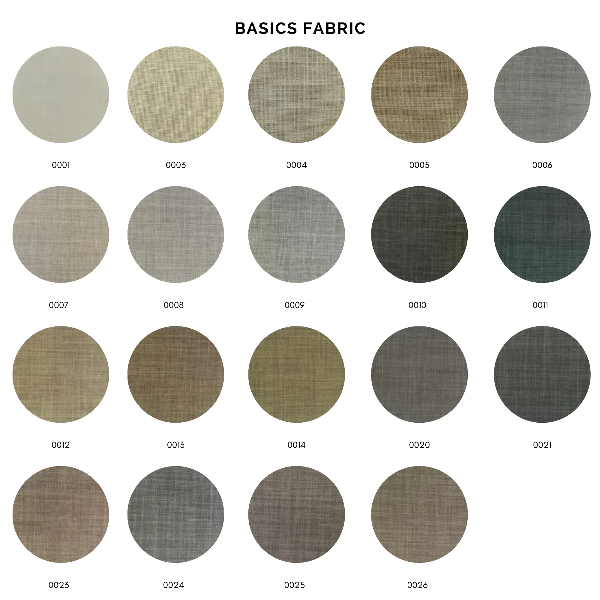 Tanner Cot - Basics Fabric