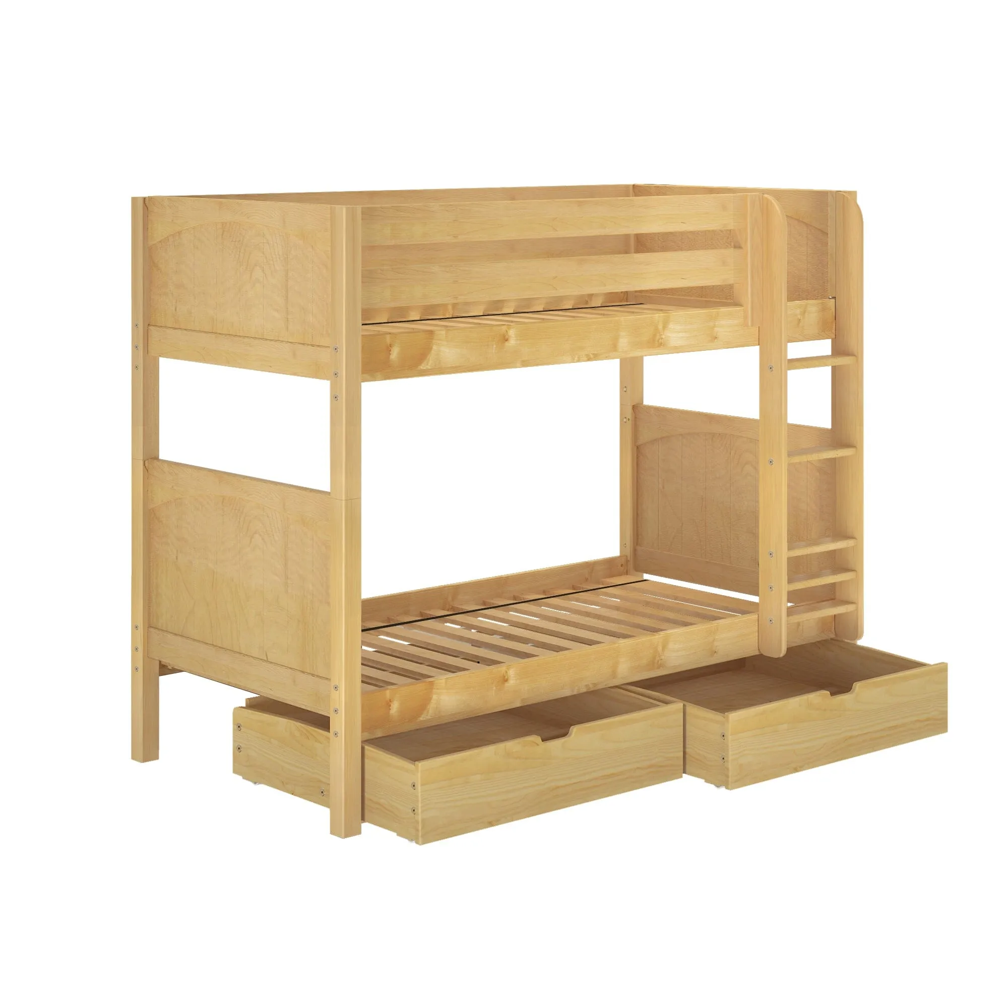 Twin Medium Bunk Bed with Underbed Storage Drawer