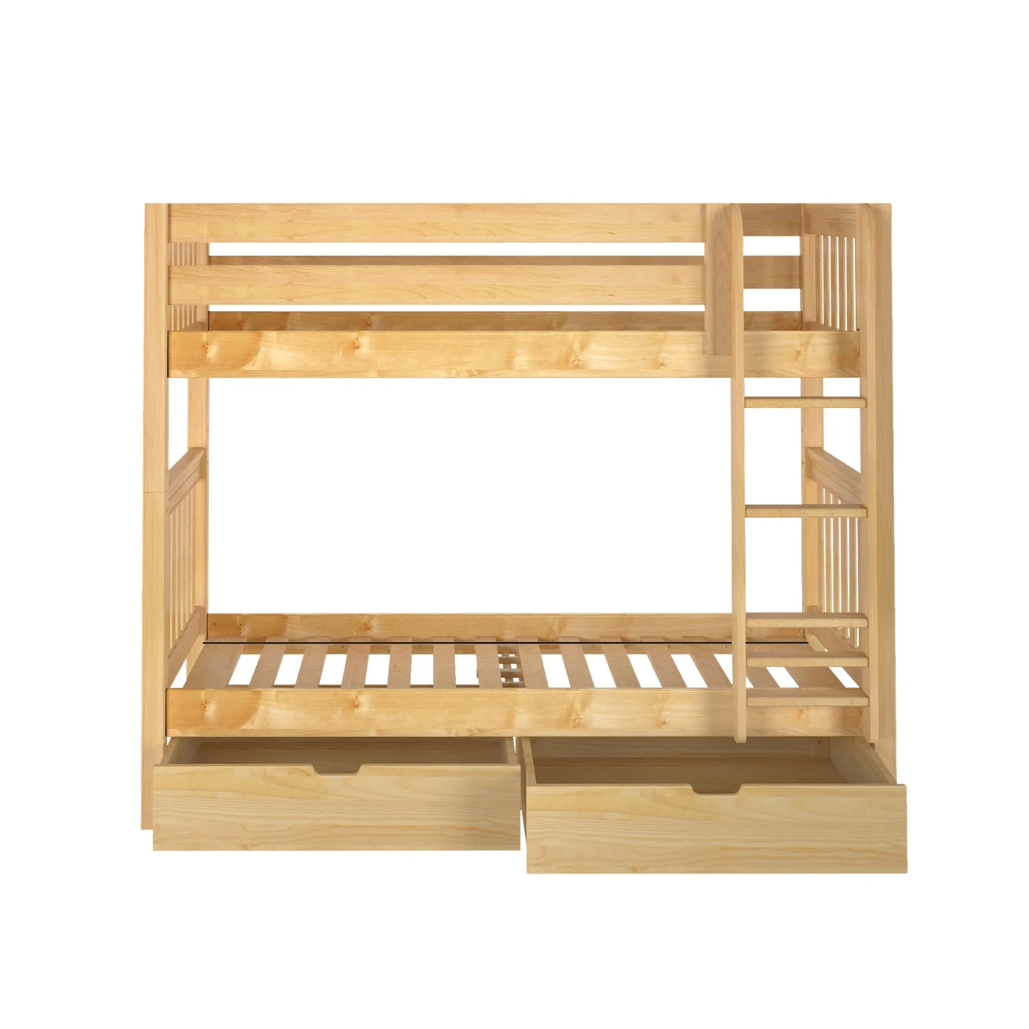 Twin Medium Bunk Bed with Underbed Storage Drawer