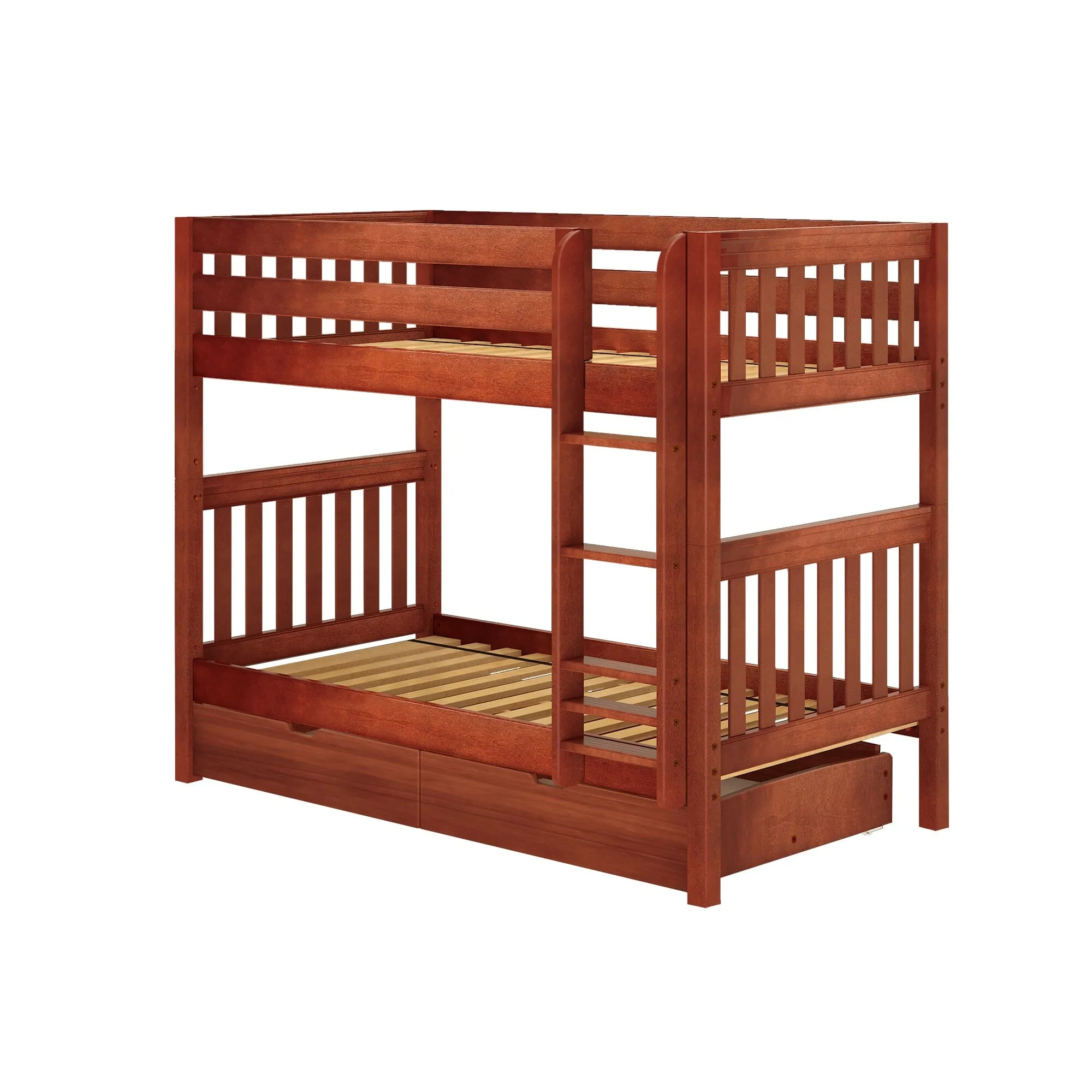 Twin Medium Bunk Bed with Underbed Storage Drawer