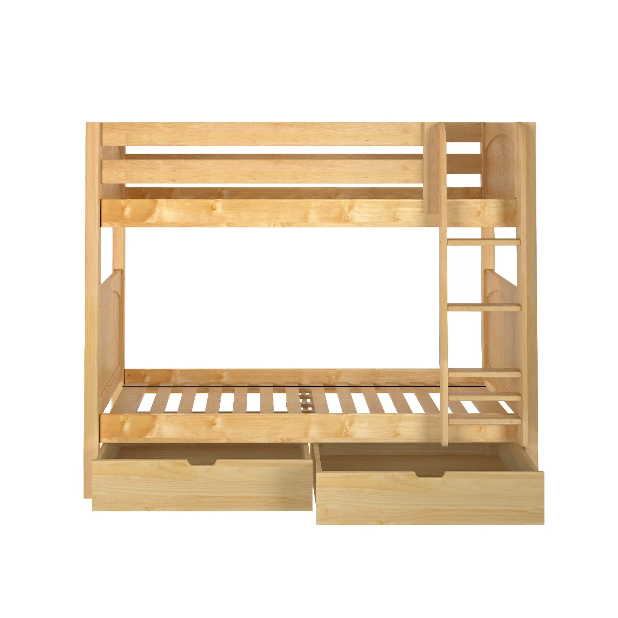 Twin Medium Bunk Bed with Underbed Storage Drawer