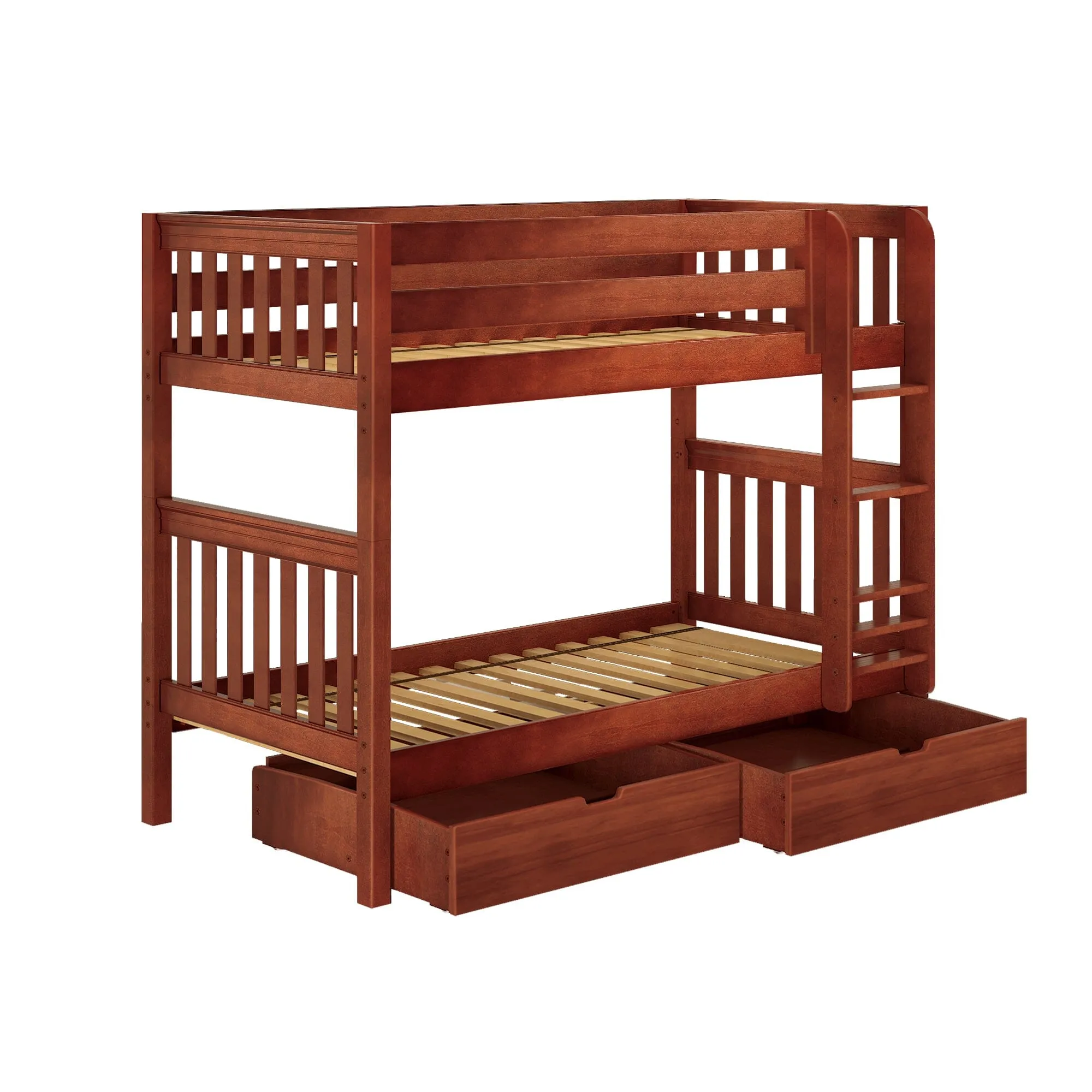 Twin Medium Bunk Bed with Underbed Storage Drawer