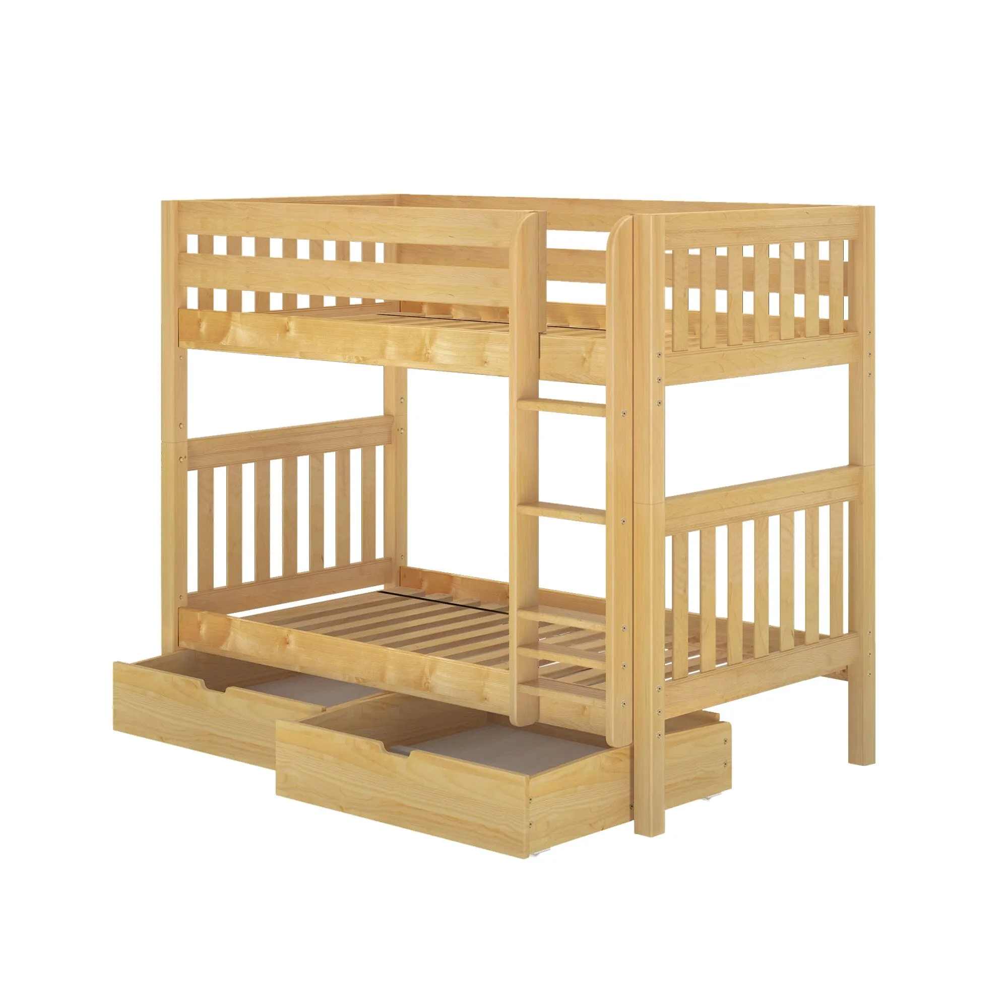 Twin Medium Bunk Bed with Underbed Storage Drawer