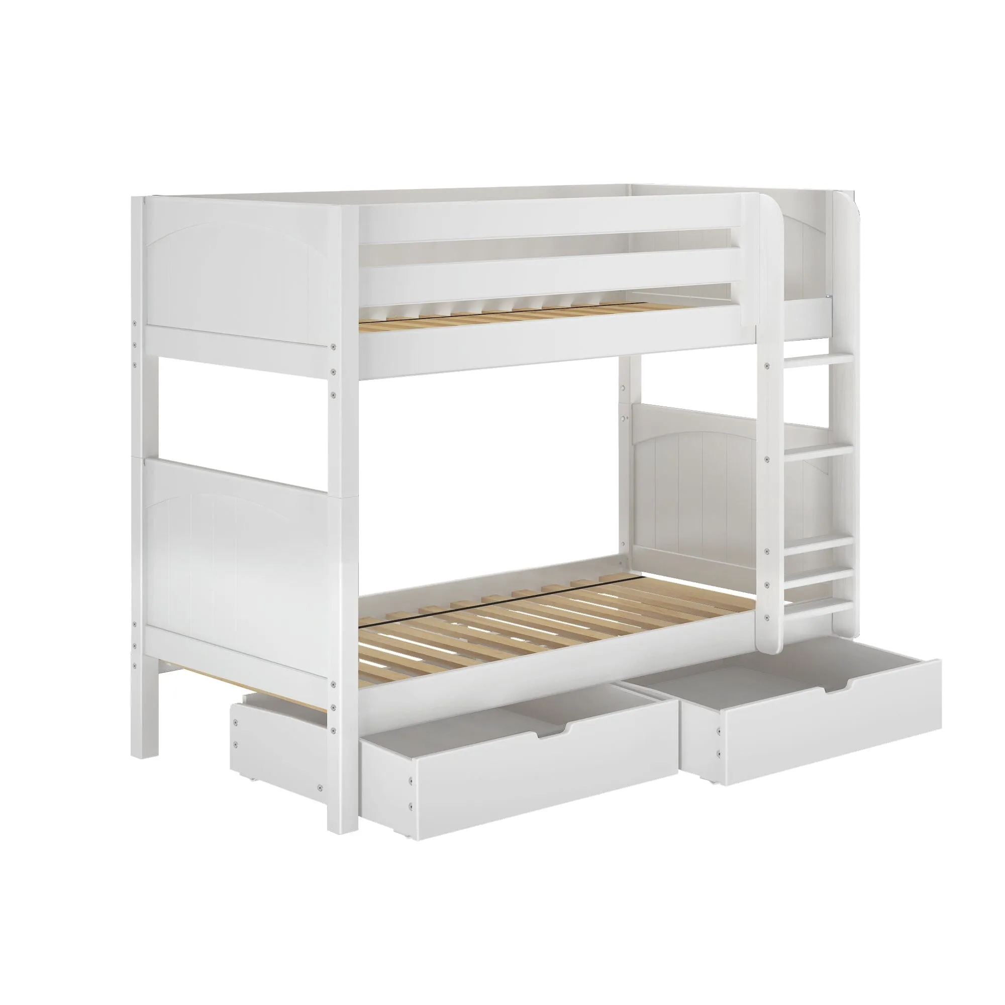 Twin Medium Bunk Bed with Underbed Storage Drawer