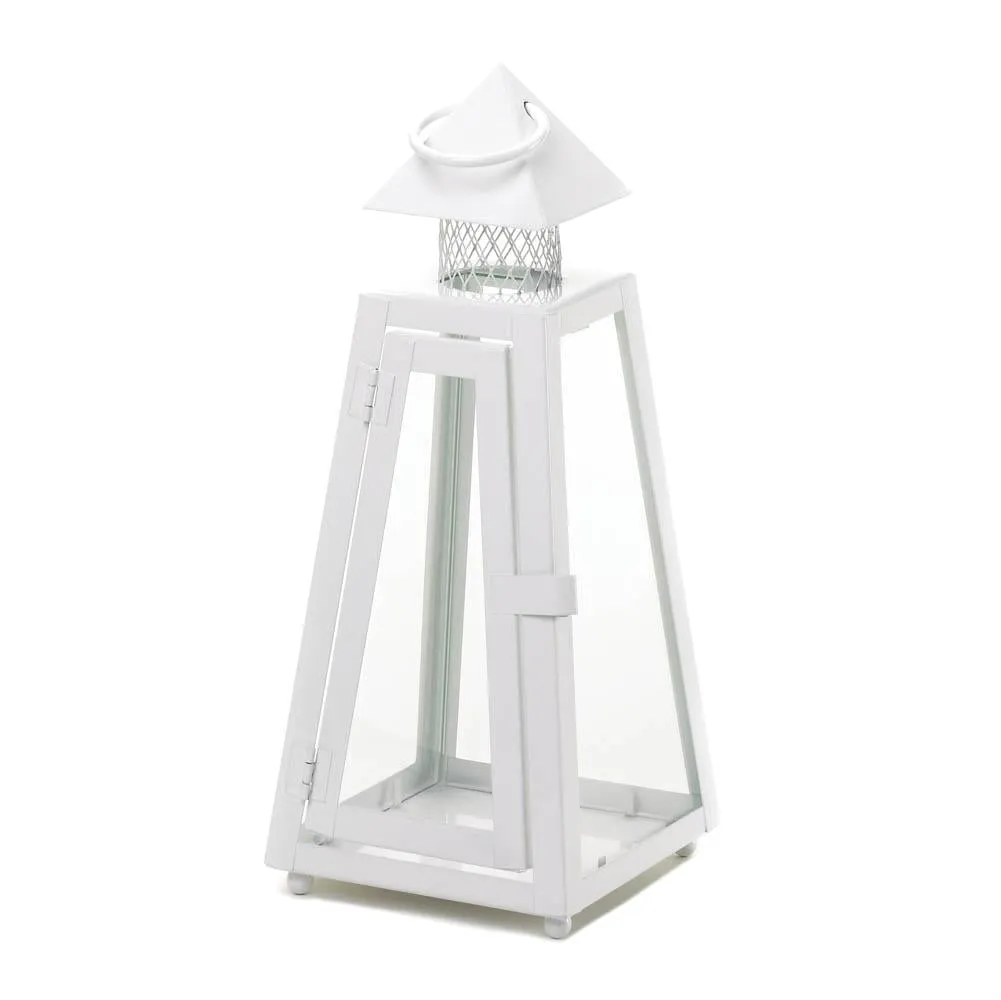 White Coastal Lantern